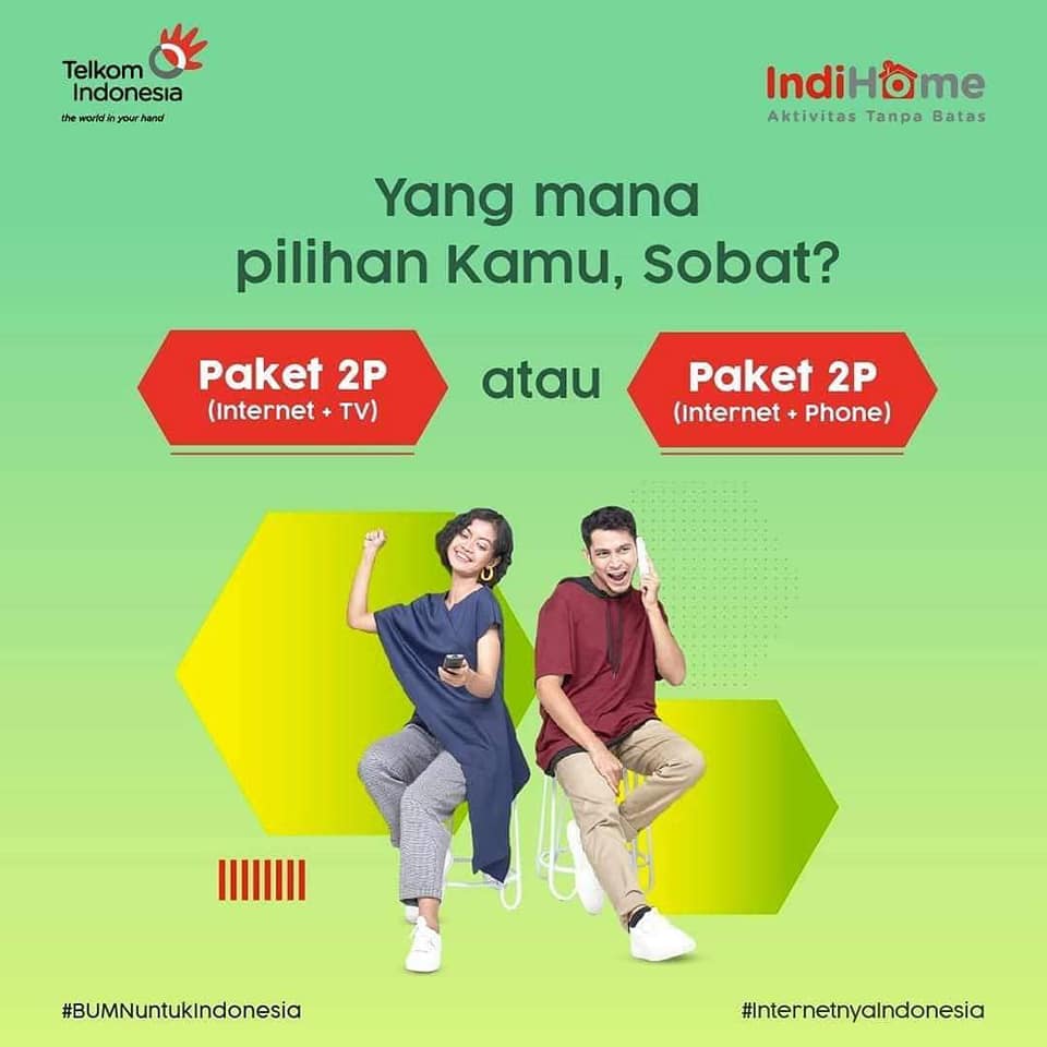 Paket Indihome Internet Only Gunung Sahari Utara Sawah Besar Jakarta Pusat