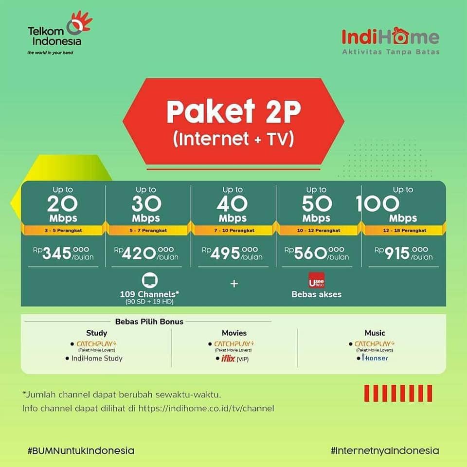 Paket Internet Indihome Kuningan Barat Mampang Prapatan Jakarta Selatan