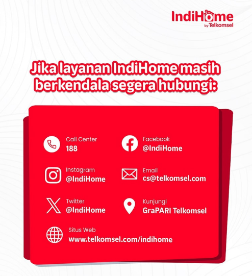 Cara Mengatasi Lampu LOS IndiHome Berwarna Merah