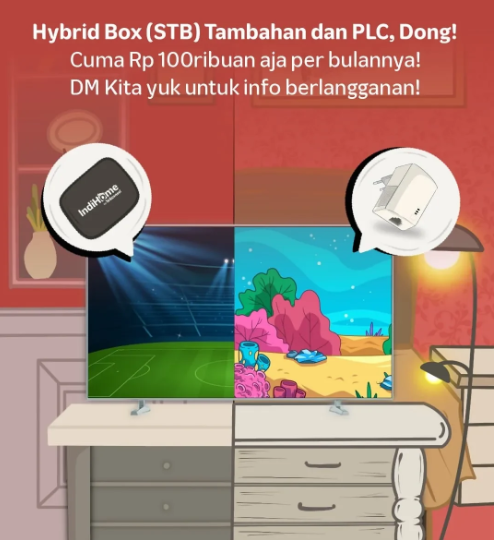 Cara Nonton 2 IndiHome TV secara bersamaan (paralel)